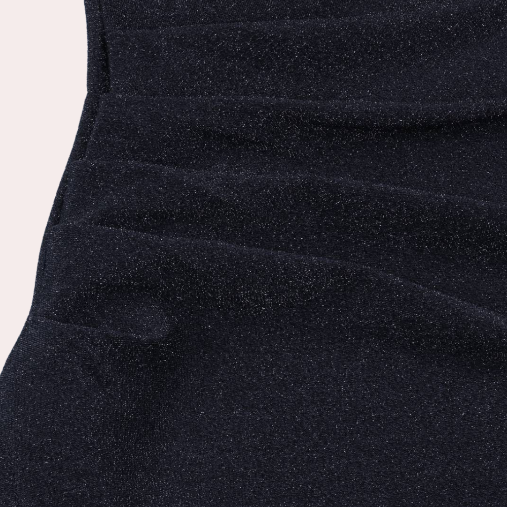 Glitter midi zomerjurk voor dames